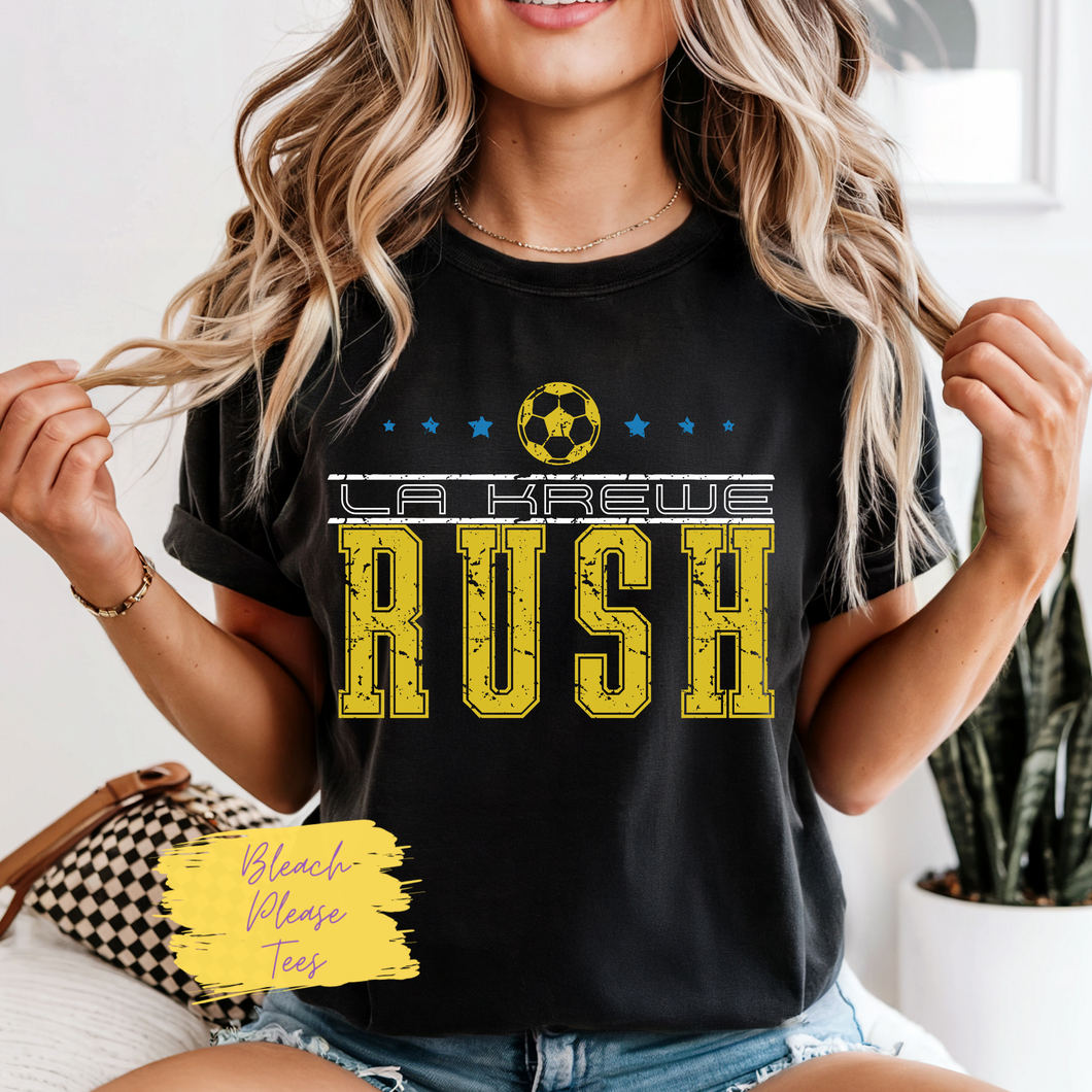 LA Krewe Rush Soccer Tee