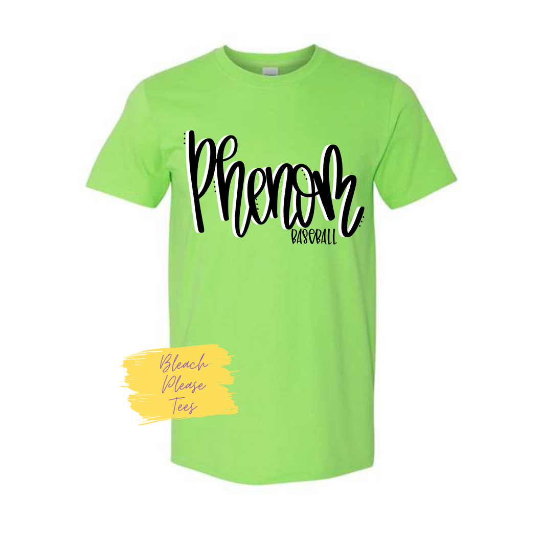 Phenom Baseball Tee