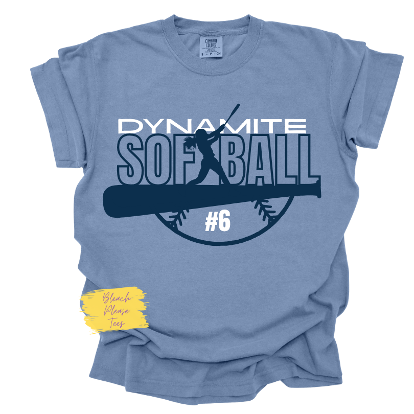 Dynamite Softball tee