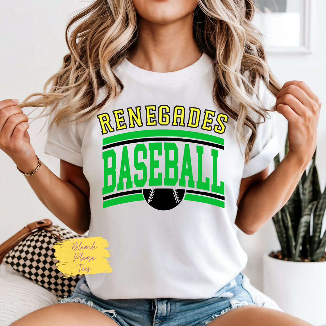 Renegades Baseball Tee