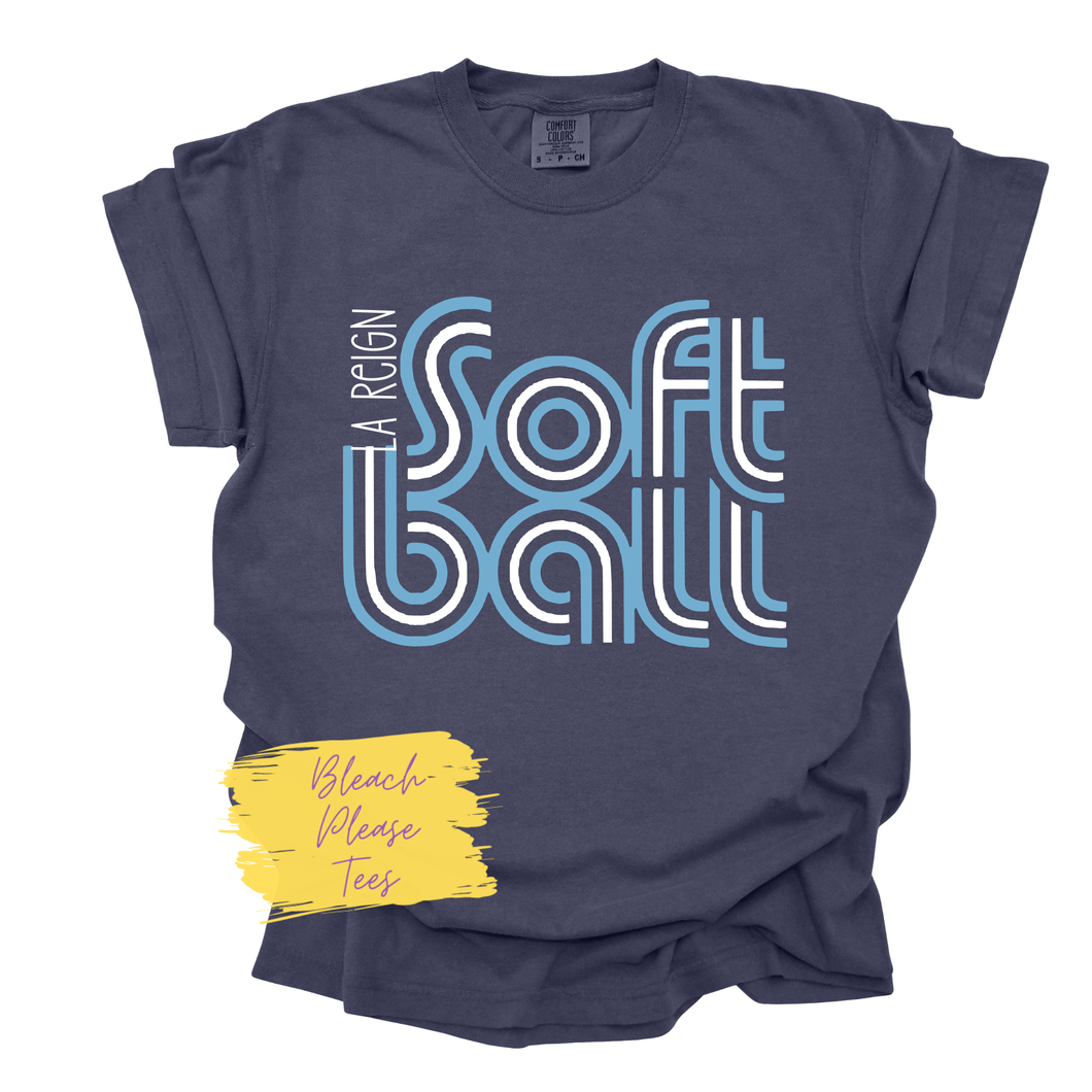 LA Reign Softball Tee