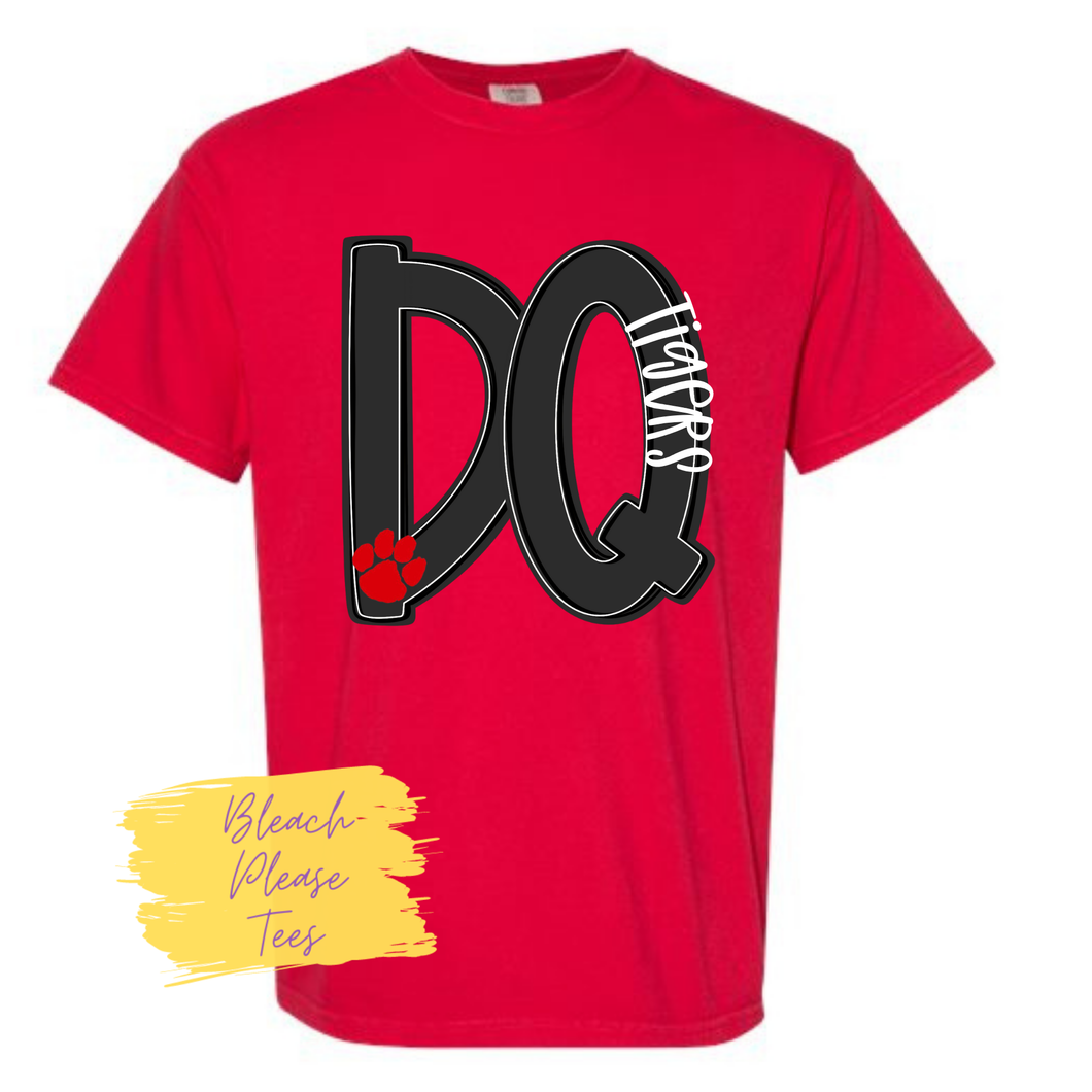 Dequincy Tigers Tee
