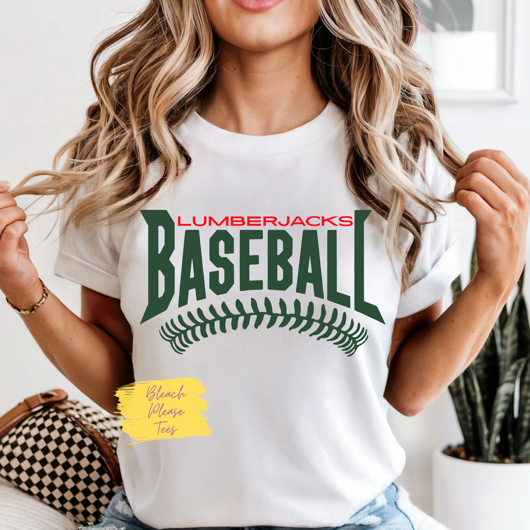 Lumberjacks Baseball Tee
