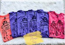Load image into Gallery viewer, Custom Football Player Tee
