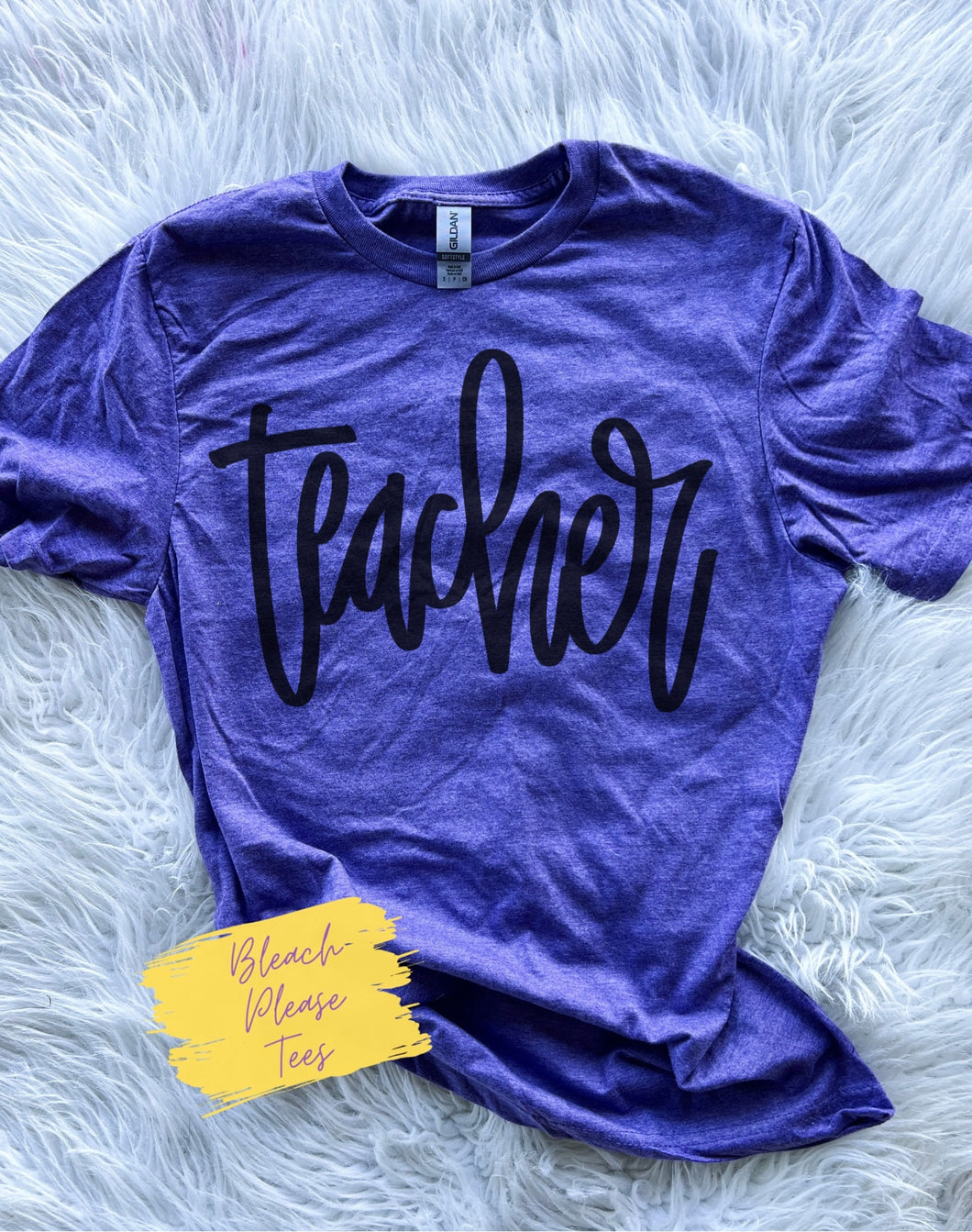 Teacher Tee Purple