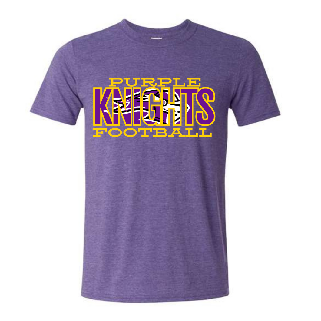 SB Youth Purple Knights Football Tee