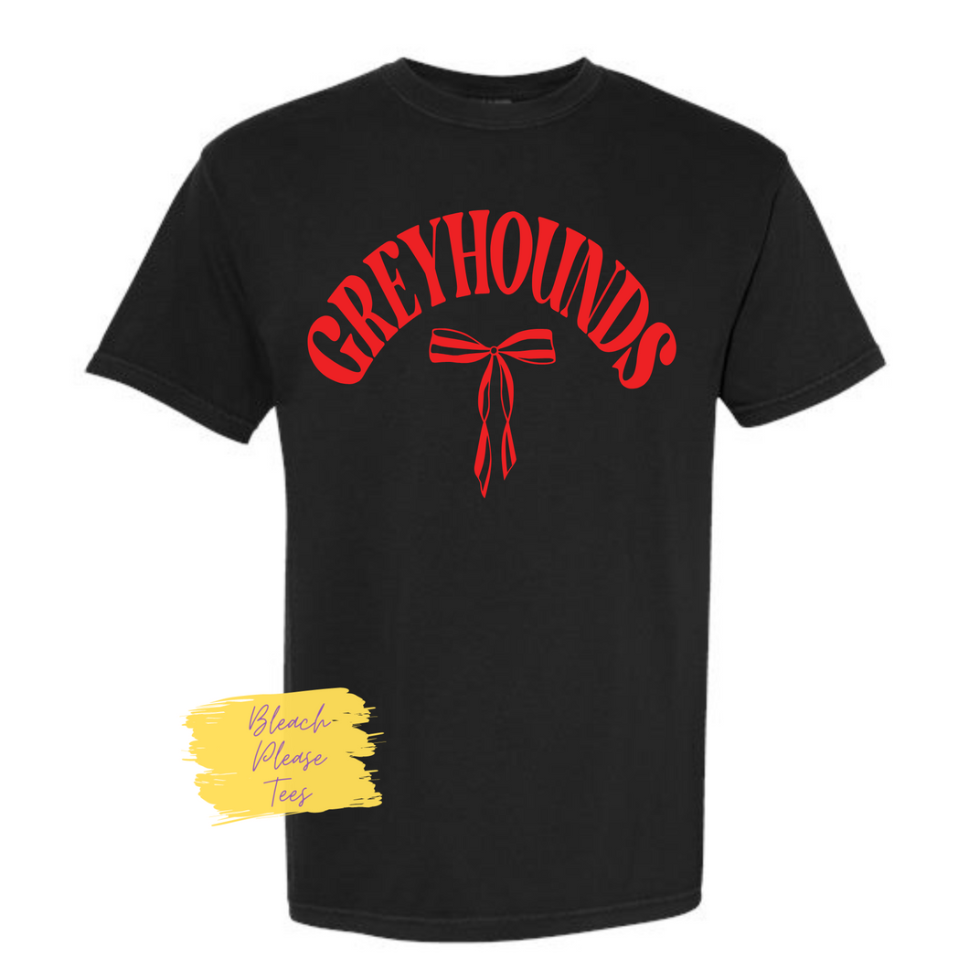 Welsh Greyhounds Bow Tee