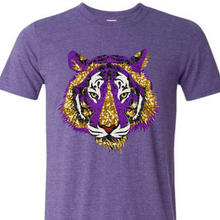 Load image into Gallery viewer, Glitter Tiger Head Tee
