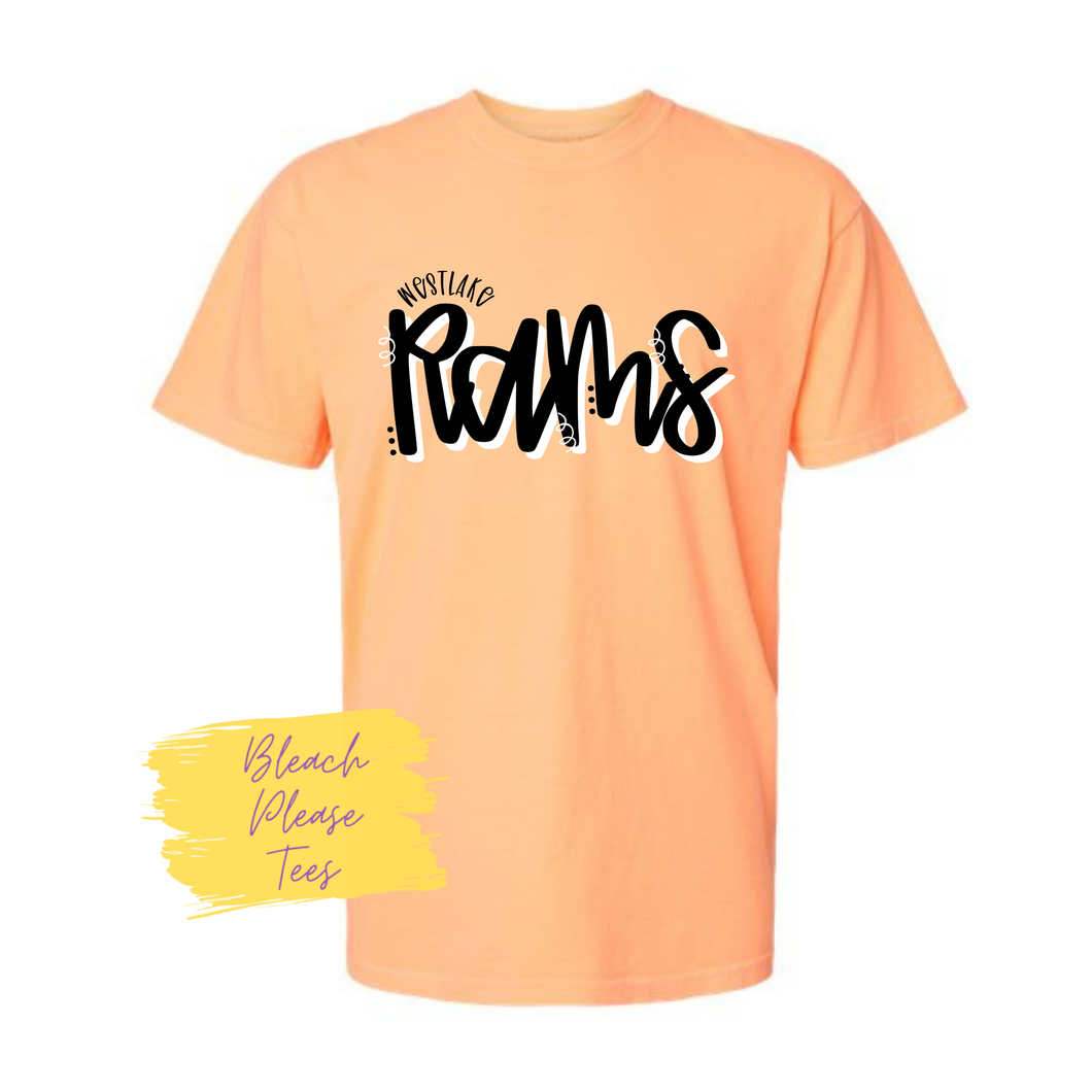 Rams Football Tee