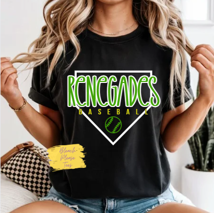 Renegades Baseball Tee