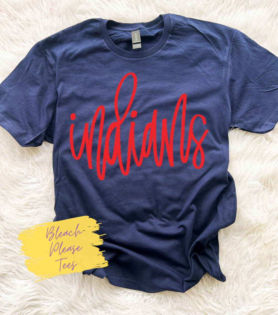 Indians Puff Tee