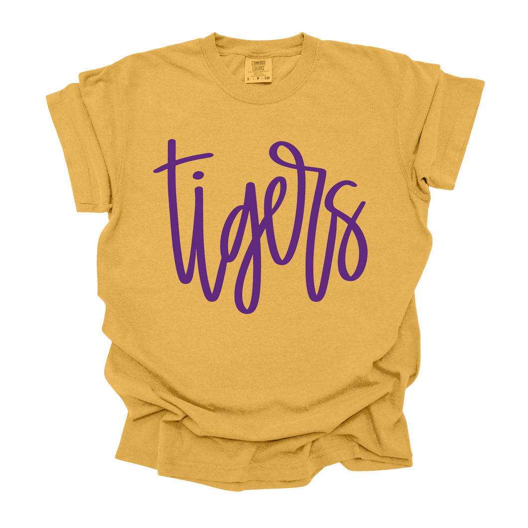 Tigers Puff Tee- Comfort Colors