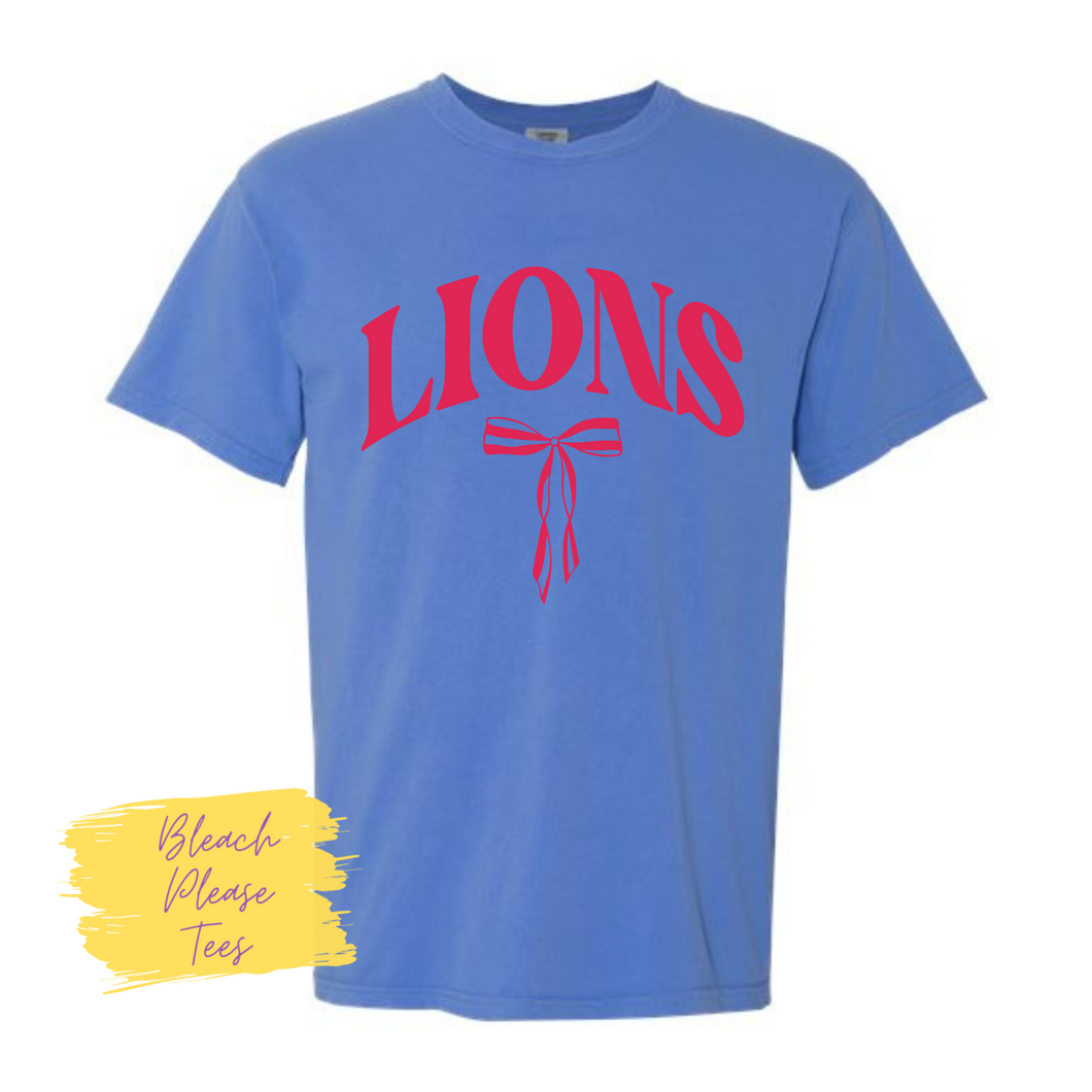 Lions Bow Tee