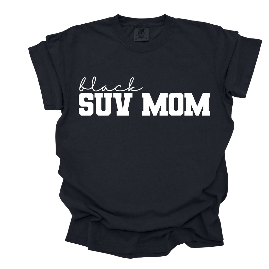 Black SUV Mom