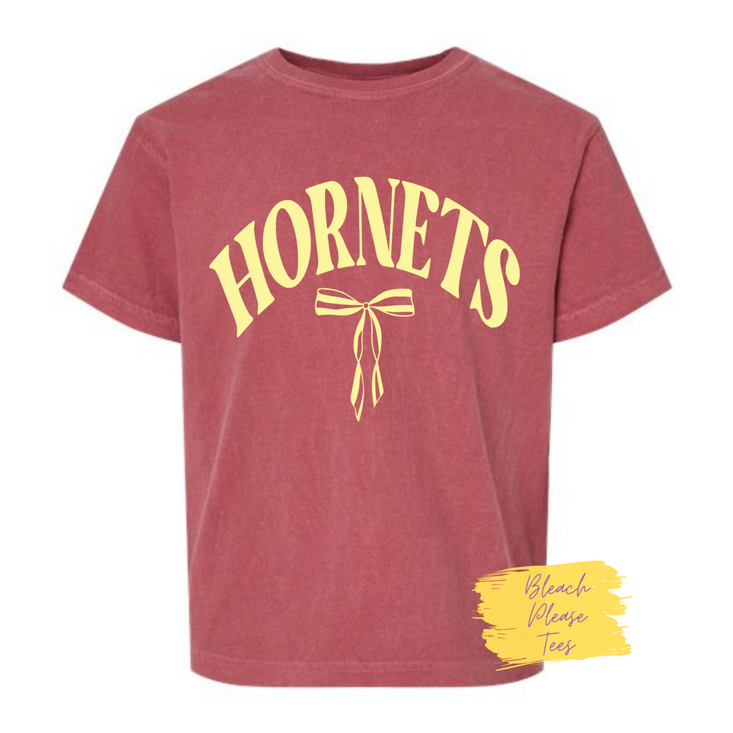 Grand Lake Hornets Bow Tee
